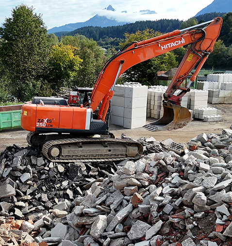 Effiziente Nutzung von Boden und Baustoffen im Erdbau und Gartenbau für nachhaltige Projekte